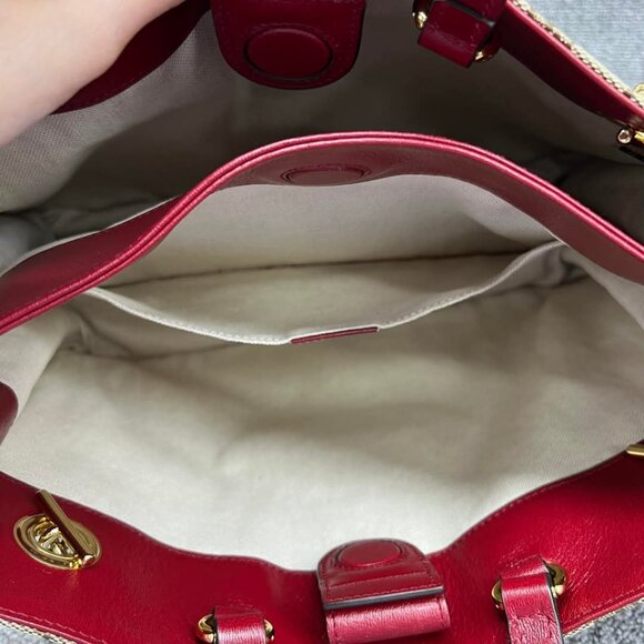 Gucci GG Leather Tote Bag 840-032825 - Picture 15 of 16